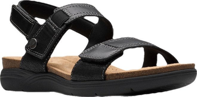Collection Women's April Clover Riptape Flat Sandals