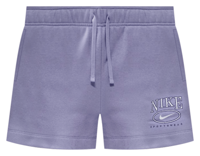Nike Sportswear Club Fleece Women's Mid-Rise 4" Graphic Shorts