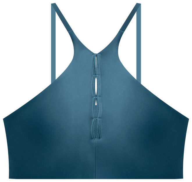 Nike One Keyhole Brassière de sport rembourrée à maintien léger et encolure haute pour Femme