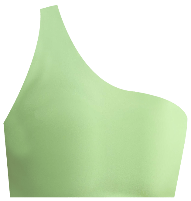 Nike Zenvy Asymmetrical Sujetador deportivo de sujeción ligera con almohadilla - Mujer