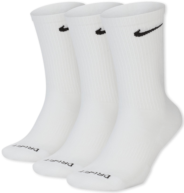 Nike Everyday Plus Cushioned 訓練中筒襪 (3 雙)