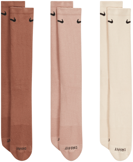 Nike Everyday Plus Cushioned 訓練中筒襪 (3 雙)