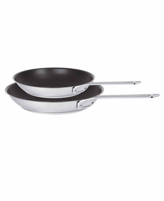 1826 2-Pc. Nonstick Stainless Steel Frypan Set