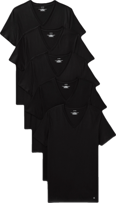 Men's 5-Pack Cotton Classics V-Neck T-Shirts