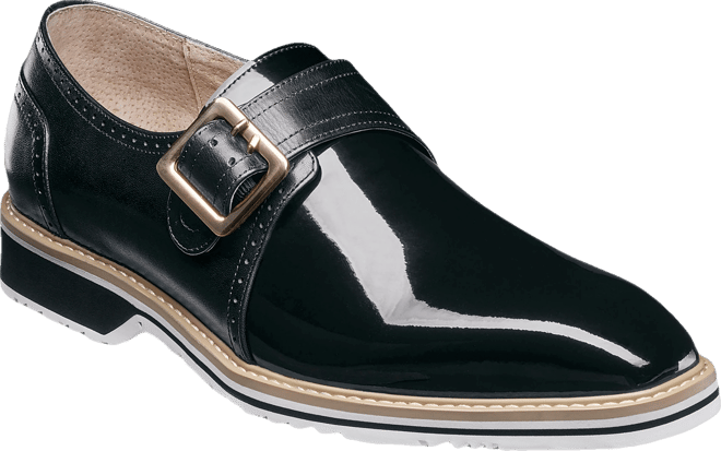 Men's Bartram Plain Toe Monk Strap Shoe