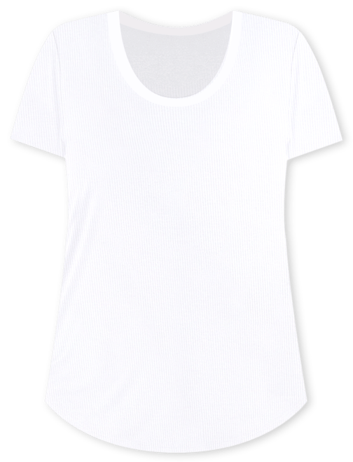 Women's Ribbed Scoop-Neck Top, Exclusively at Macy's