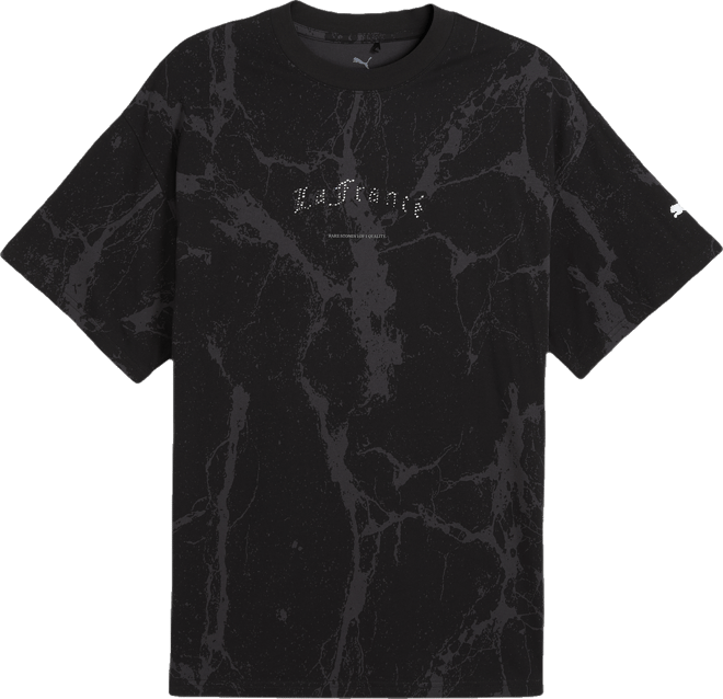 PUMA Melo LaFrance Written in Chrome Marble T-Shirt - Men's