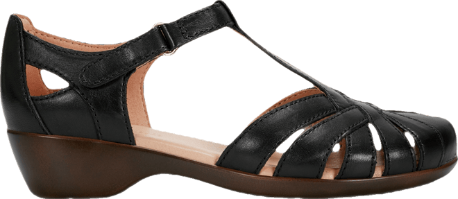 Women's Darlyn T-Strap Woven Flats