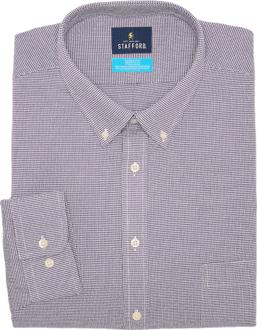 【HI FI FNK】Son Oxford Shirt Stafford Coolmax All Season Oxford Mens Big & Tall Regular