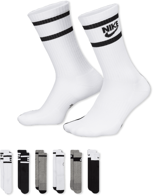 Nike GFX 6 Pack Crew Socks - Adult | Champs Sports