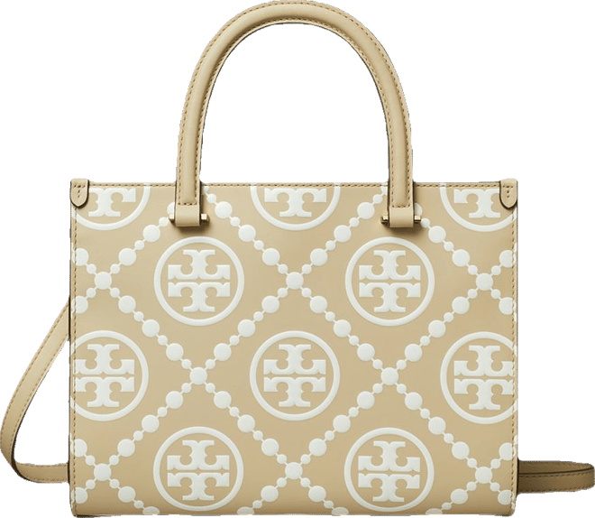 Tory Burch T Monogram Embossed Square Tote | Bloomingdale's