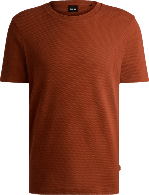 Boss by  Men's Bubble-Jacquard Structure T-Shirt