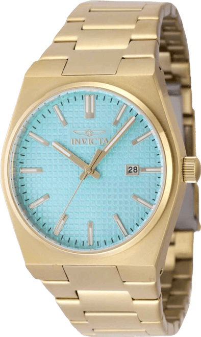 Invicta Men's 48401 Speedway Quartz 3 Hand Light Blue Dial Watch