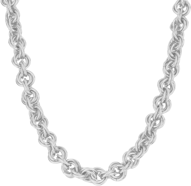Circle Link Chain Necklace
