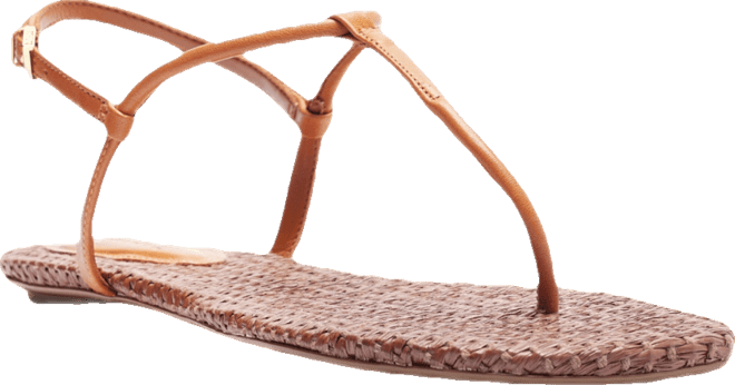 Women's Elsha Round Toe Flat Sandals