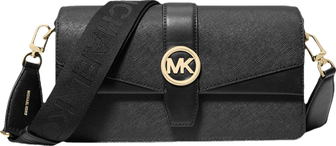 Michael  Jet Set Travel Logo Webbing Strap