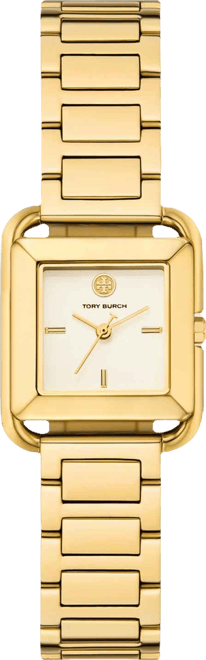 Women's The Kira Square Gold-Tone Stainless Steel Bracelet Watch 24mm