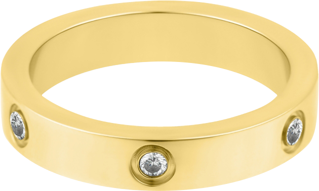 Tarnish Resistant Cubic Zirconia Pave Eternity Band Ring