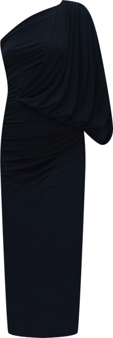 Women's Draped Detail Maxi Dress