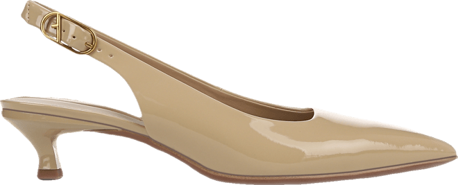 Women's Marlow Pointed Toe Slingback Kitten Heel Pumps