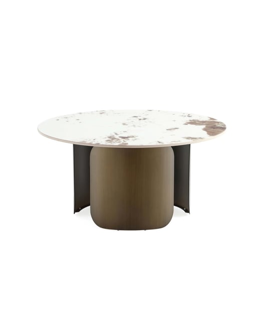 Monica 31.49" Modern Sintered Stone Top Coffee Table