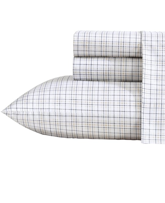 Cotton Percale 4-Piece Sheet Set, King