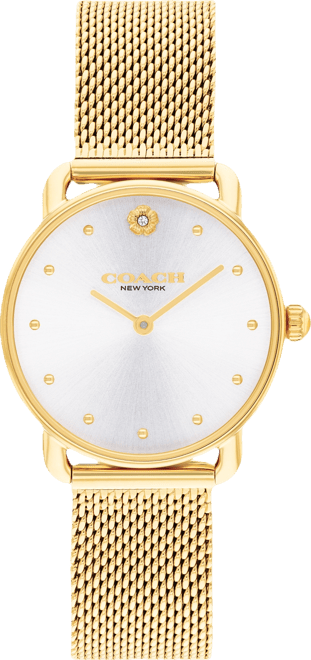 COACH Women's Elliot Gold Tone Stainless Steel Bracelet
