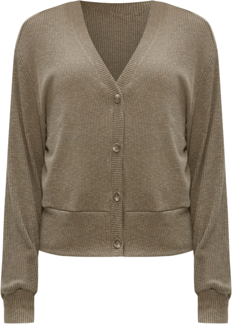 Michael Stars Ilsa V Neck Cardigan | Bloomingdale's