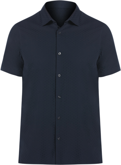 Men's Dobby-Weave Shirt