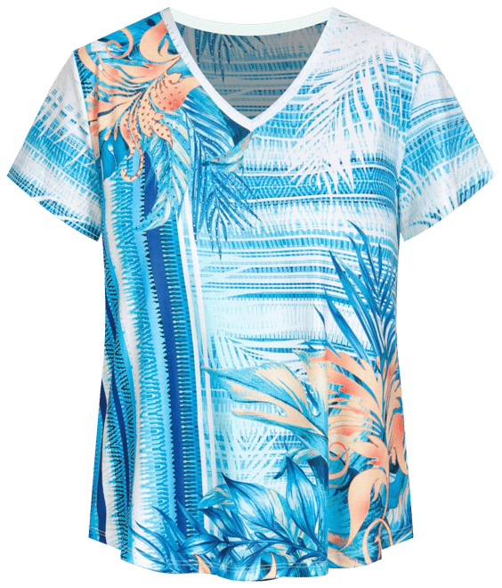 Coral Bay Petite Embellished Botanical Top