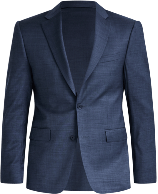 Men's Skinny-Fit Wool Blend Suit Jacket