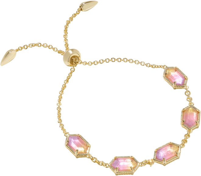 14k Gold-Plated Hallie Delicate Chain Bracelet
