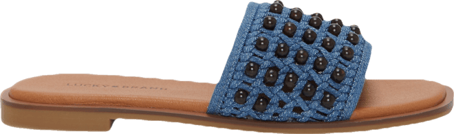 Women's Gidya Beaded Slide Flat Sandals