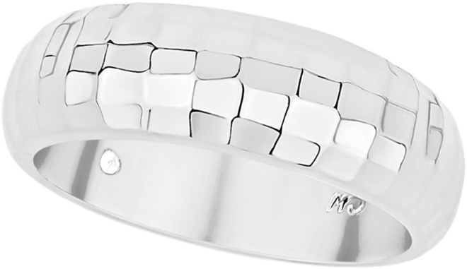 Sparkle Textured Solid Ring