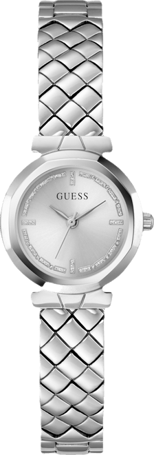 Women's Analog Silver Tone Steel Watch, 26mm