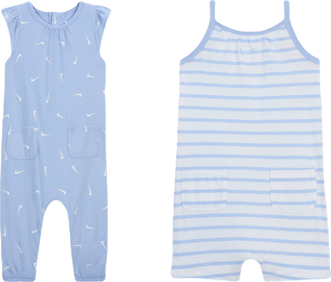 Nike Essentials Baby (0-9M) 2-Pack Romper Set
