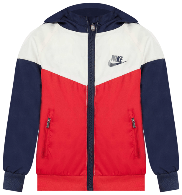 Nike Sportswear Windrunner Chamarra infantil con cierre completo