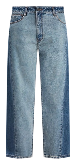Sammy Mum Jeans in Indigo/Pale Wash
