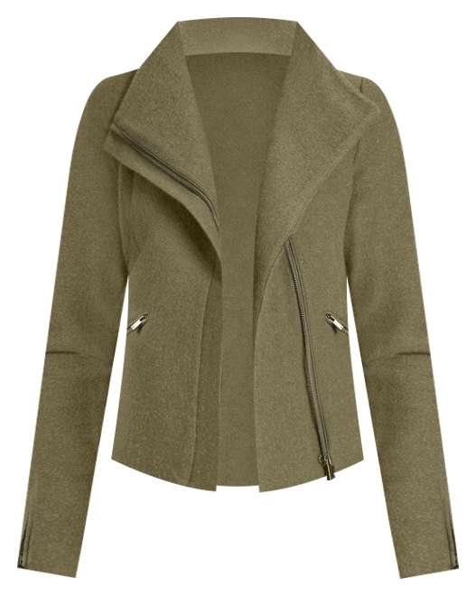 Lani Felted Wool Jacket in Tea Leaf