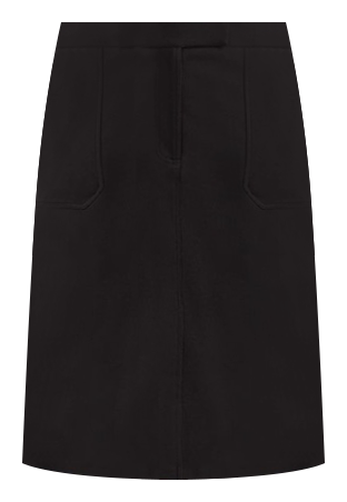 Giulana Ponte Skirt in Black