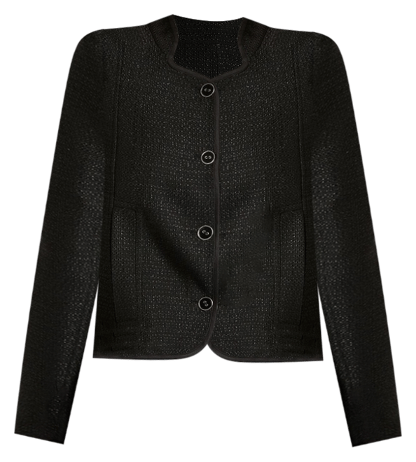 Matter Of Time Jacket in Black