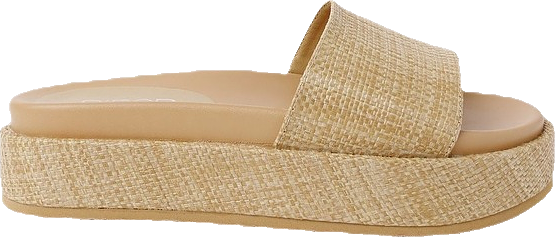 Sandal in Natural Rafia