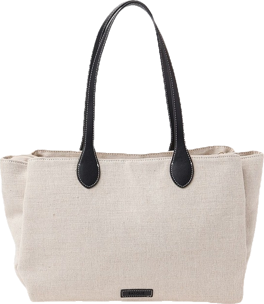 Sienna Tote Bag in Natural Canvas