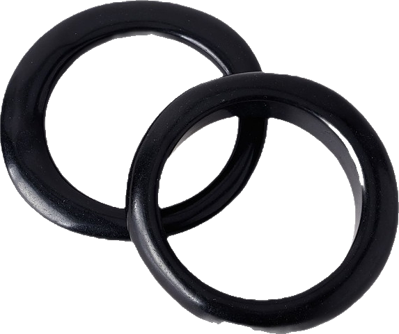 Statement Bangle 2Pk Bangle in Black