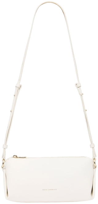 Jordi Leather Bag in Off White