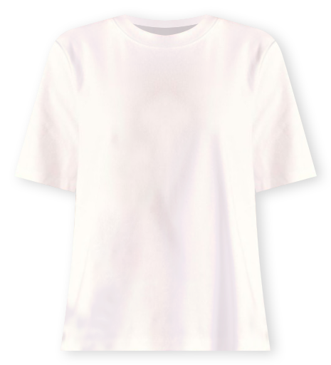 Organic Cotton Boyfriend Tee in White
