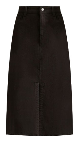 Campari Denim Skirt in Black