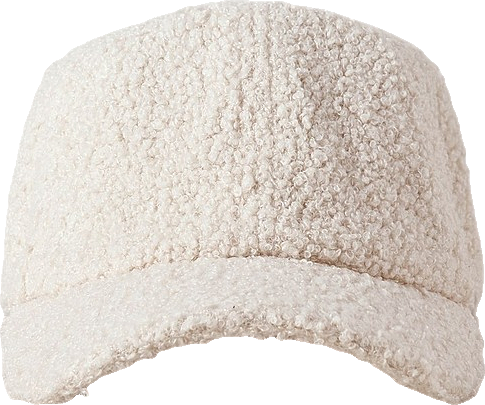 Aimee Teddy Winter Cap in Ivory