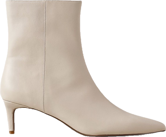 Boot in Ecru Leather
