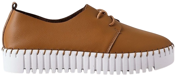 Sneaker in Tan Leather